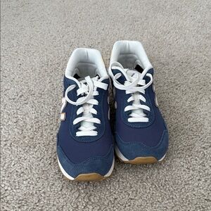 New Balance Blue and White Sneakers